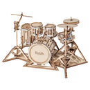 Rolife Drum kit TG409 3D Wooden Puzzle (7240641446088)