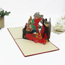 3D  The Avengers Superhero Marvel Theme  Greeting Card & 1pc Envelope