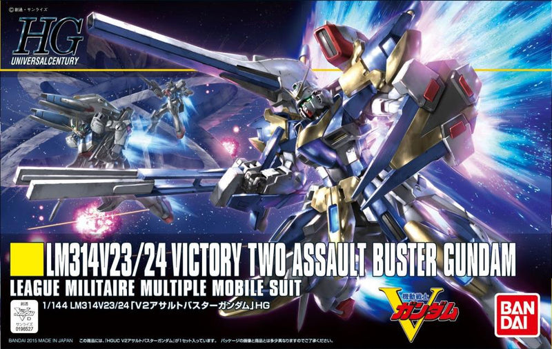 GUNDAM - HGUC 1/144 V2 ASSAULT BUSTER GUNDAM 189